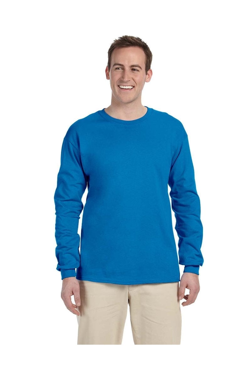 Gildan T-Shirts Gildan G240: Adult Ultra Cotton® 6 oz. Long-Sleeve T-Shirt, Basic Colors
