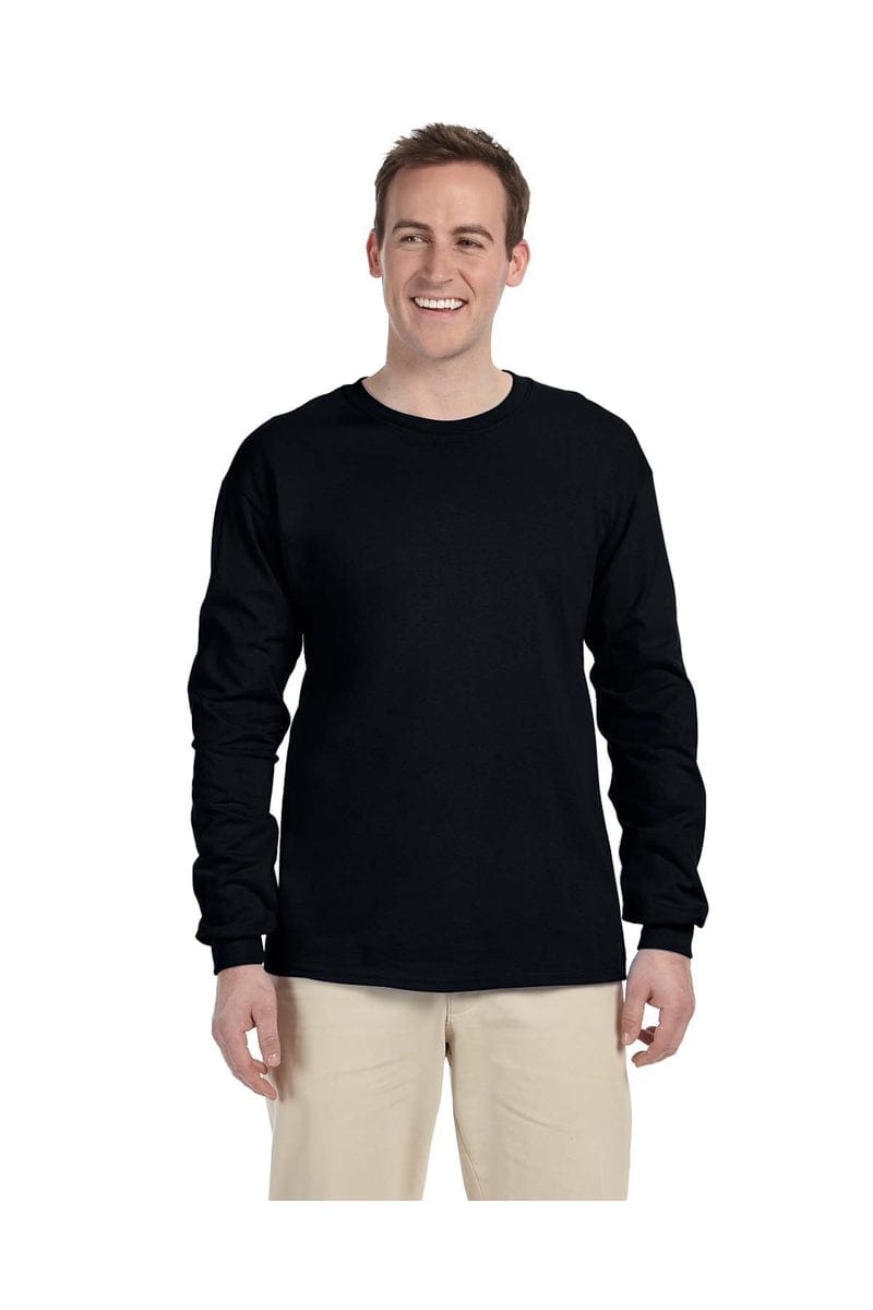 Gildan T-Shirts Gildan G240: Adult Ultra Cotton® 6 oz. Long-Sleeve T-Shirt, Basic Colors
