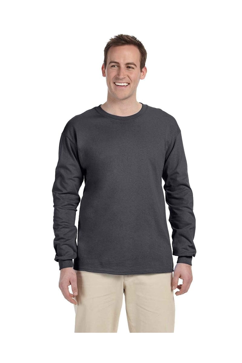 Gildan T-Shirts Gildan G240: Adult Ultra Cotton® 6 oz. Long-Sleeve T-Shirt, Traditional Colors