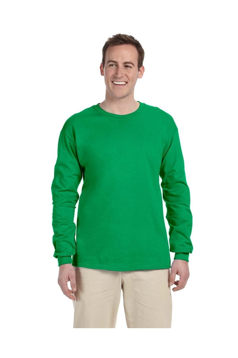 Gildan T-Shirts Gildan G240: Adult Ultra Cotton® 6 oz. Long-Sleeve T-Shirt, Traditional Colors