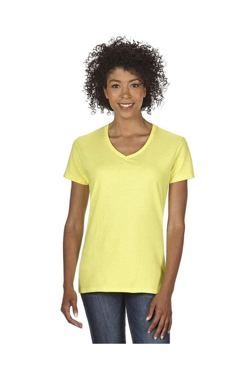 Gildan T-Shirts Gildan G500VL: Ladies'  5.3 oz. V-Neck T-Shirt, Basic Colors