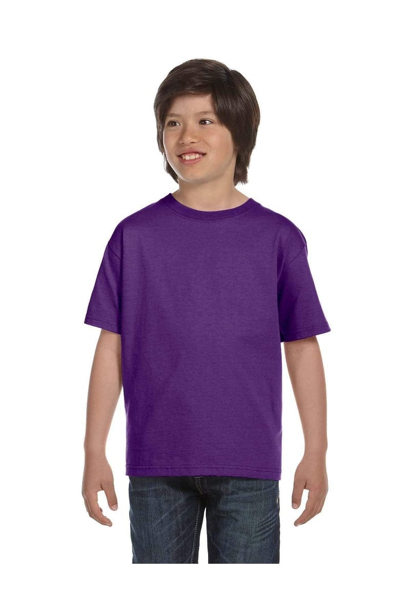 Gildan T-Shirts Gildan G800B: Youth 5.5 oz., 50/50 T-Shirt, Basic Colors