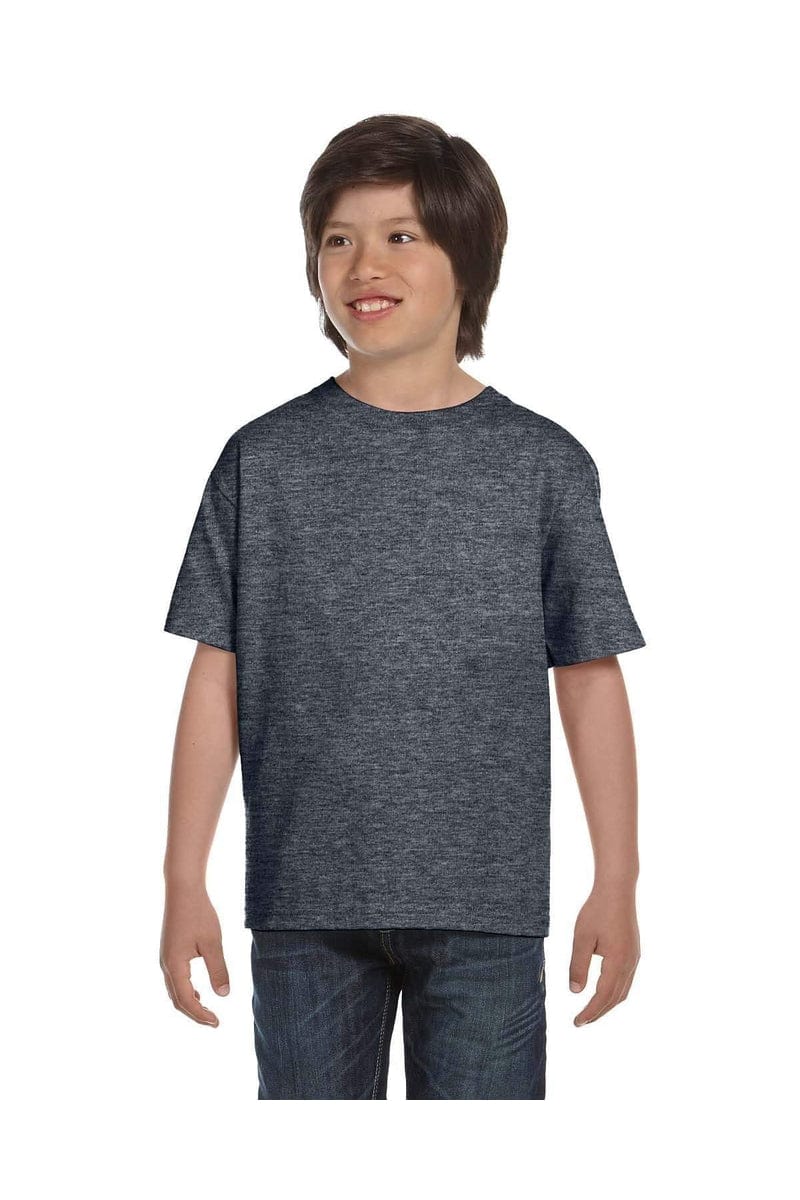 Gildan T-Shirts Gildan G800B: Youth 5.5 oz., 50/50 T-Shirt, Basic Colors