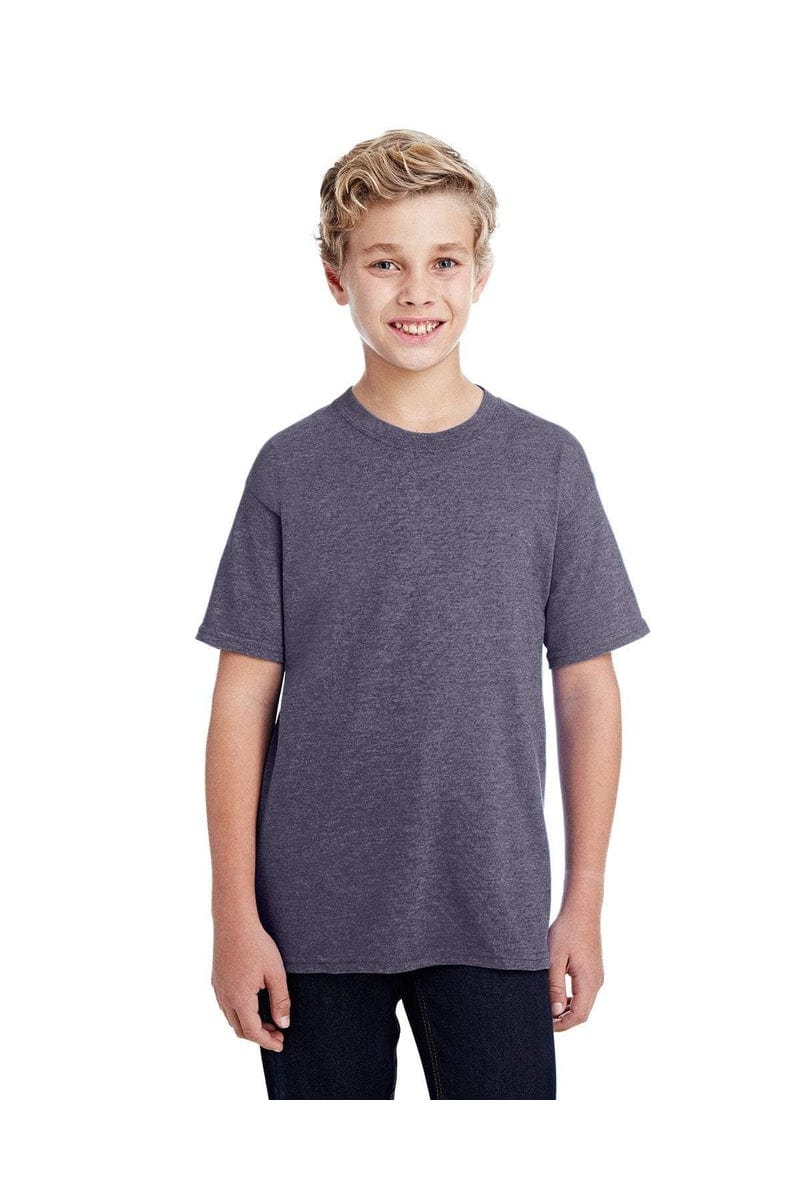 Gildan T-Shirts Gildan G800B: Youth 5.5 oz., 50/50 T-Shirt, Basic Colors
