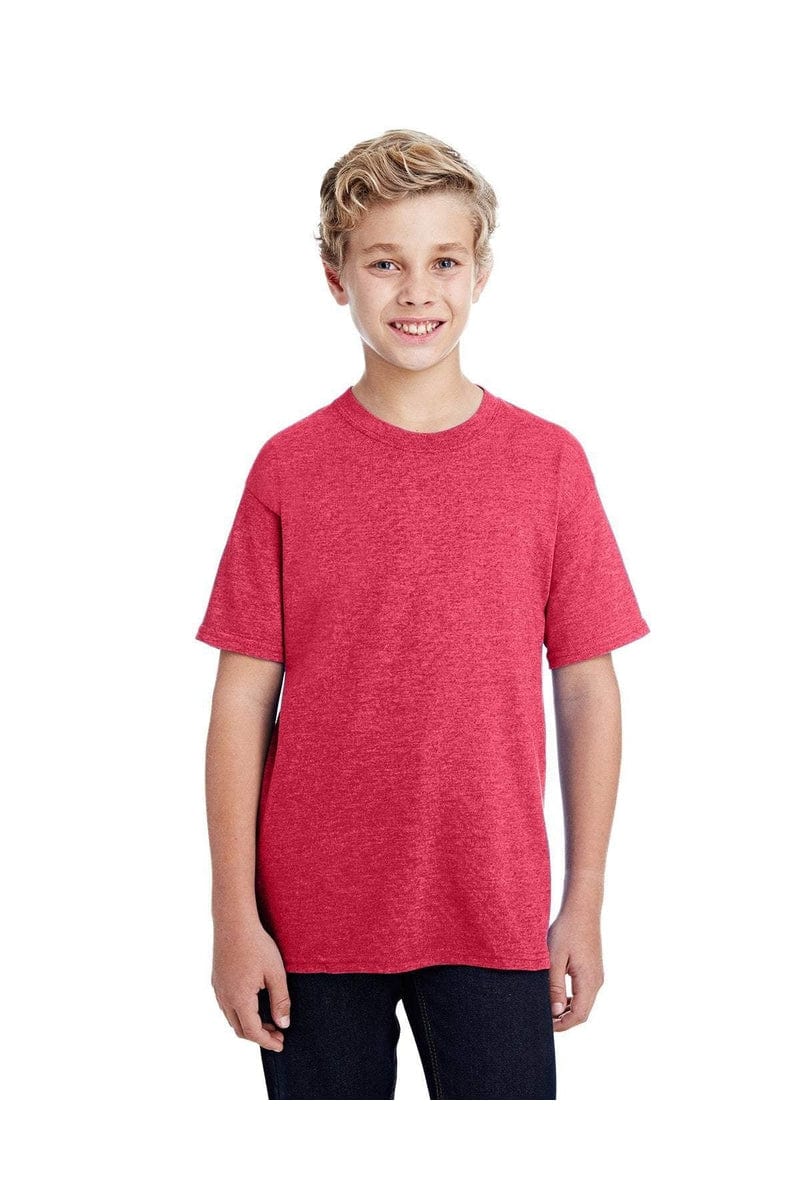 Gildan T-Shirts Gildan G800B: Youth 5.5 oz., 50/50 T-Shirt, Basic Colors