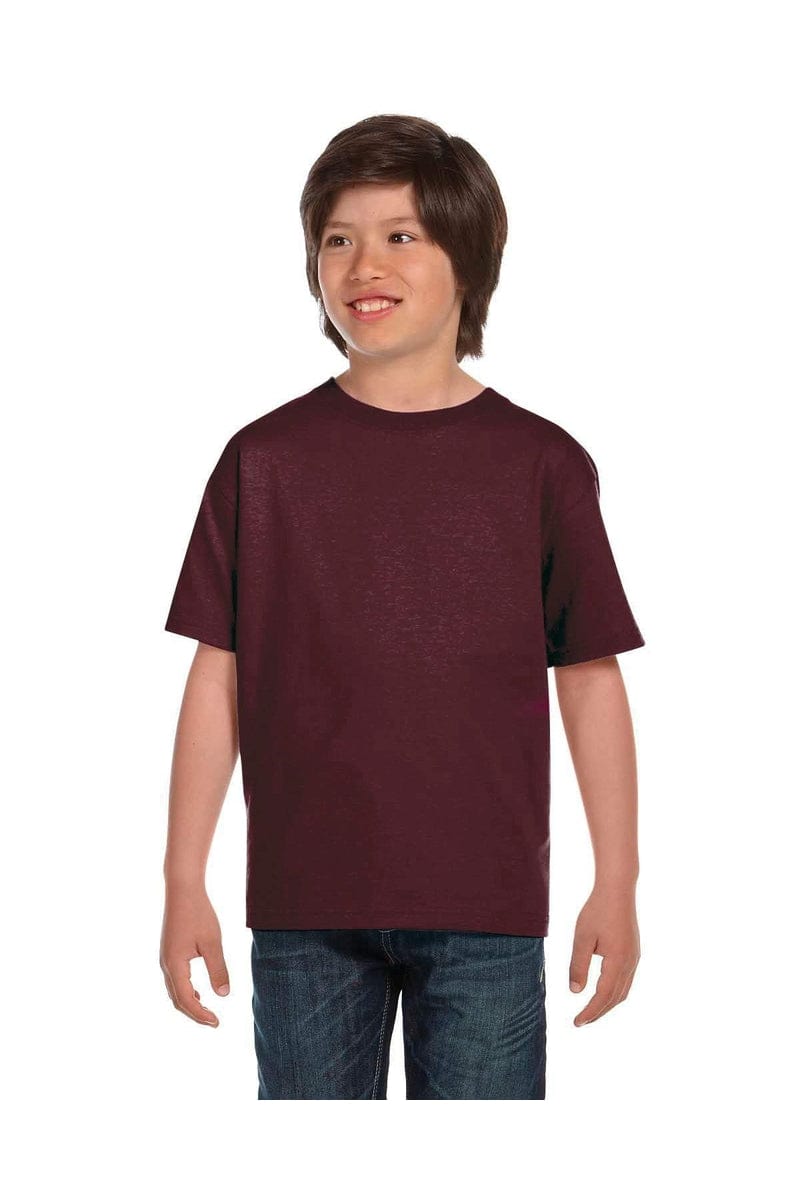 Gildan T-Shirts Gildan G800B: Youth 5.5 oz., 50/50 T-Shirt, Basic Colors