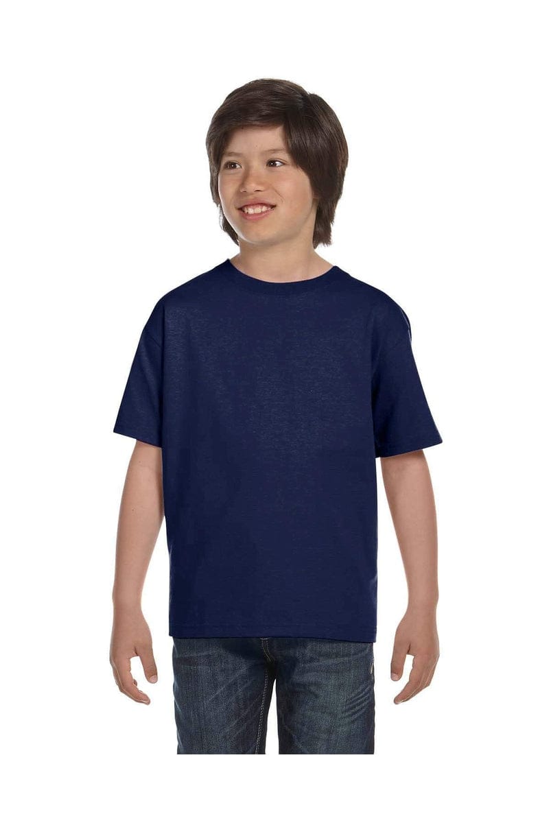 Gildan T-Shirts Gildan G800B: Youth 5.5 oz., 50/50 T-Shirt, Basic Colors