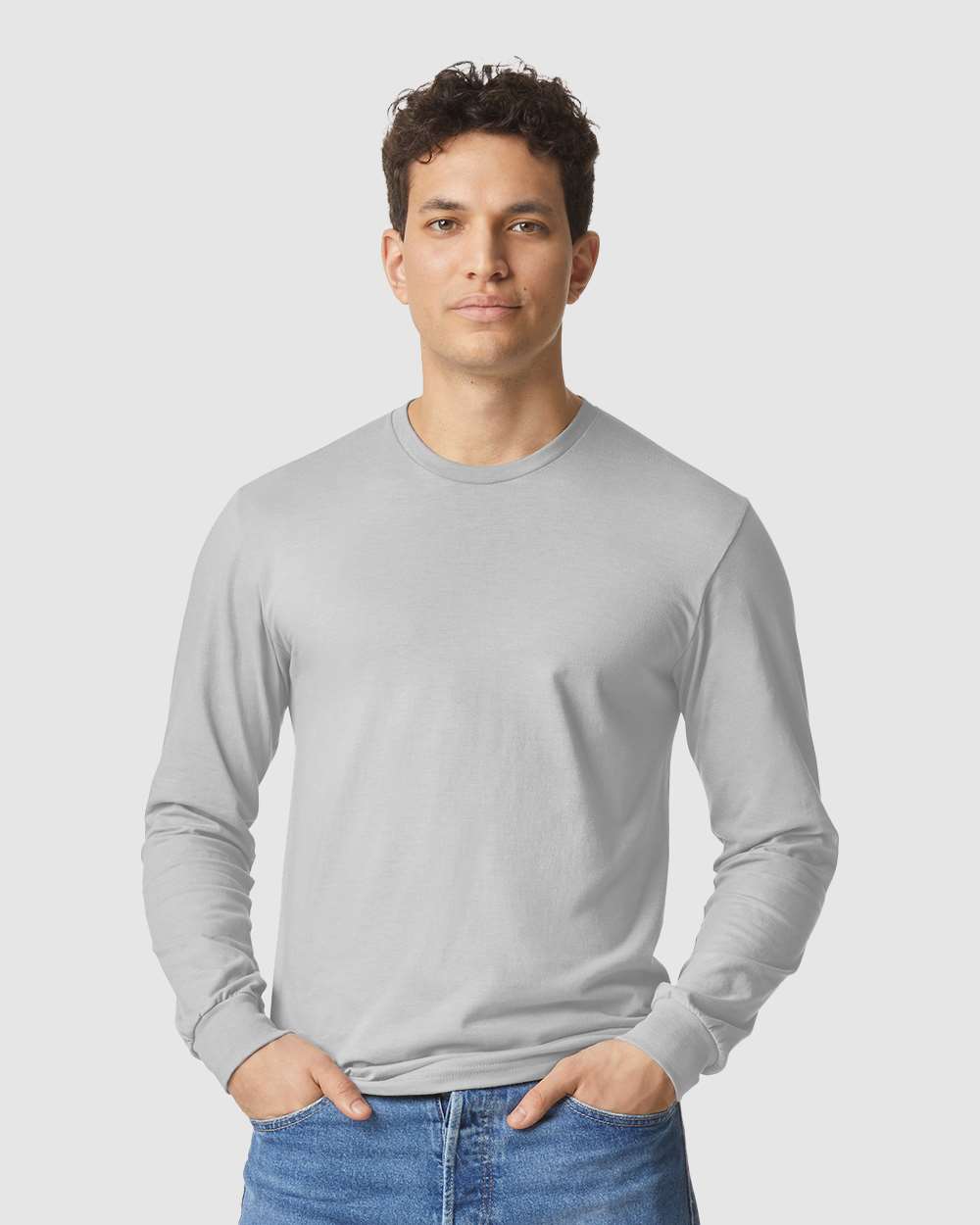 Gildan T-Shirts - Long Sleeve S / Cement Gildan 64440CVC Unisex Softstyle CVC Long Sleeve T-Shirt