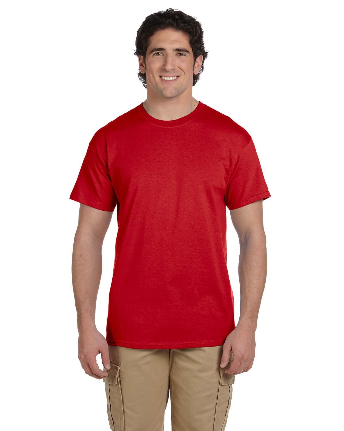 Gildan T-Shirts LT / Red Gildan G200T: Adult Ultra Cotton Tall 6 oz. T-Shirt