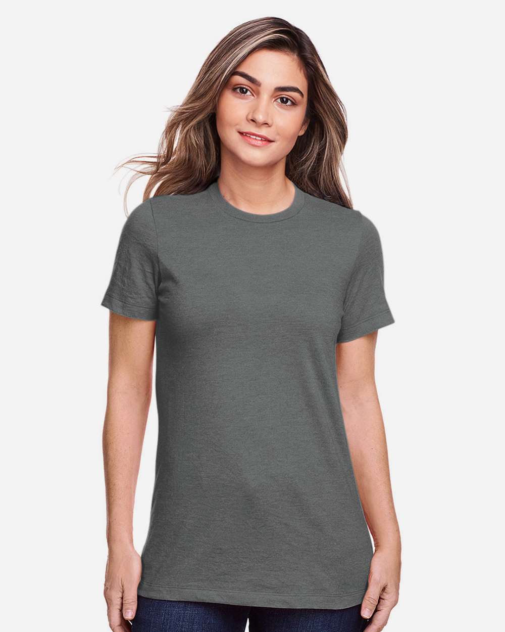 Gildan T-Shirts - Premium S / Gunmetal Gildan 64001LCVC Women's Softstyle® CVC T-Shirt