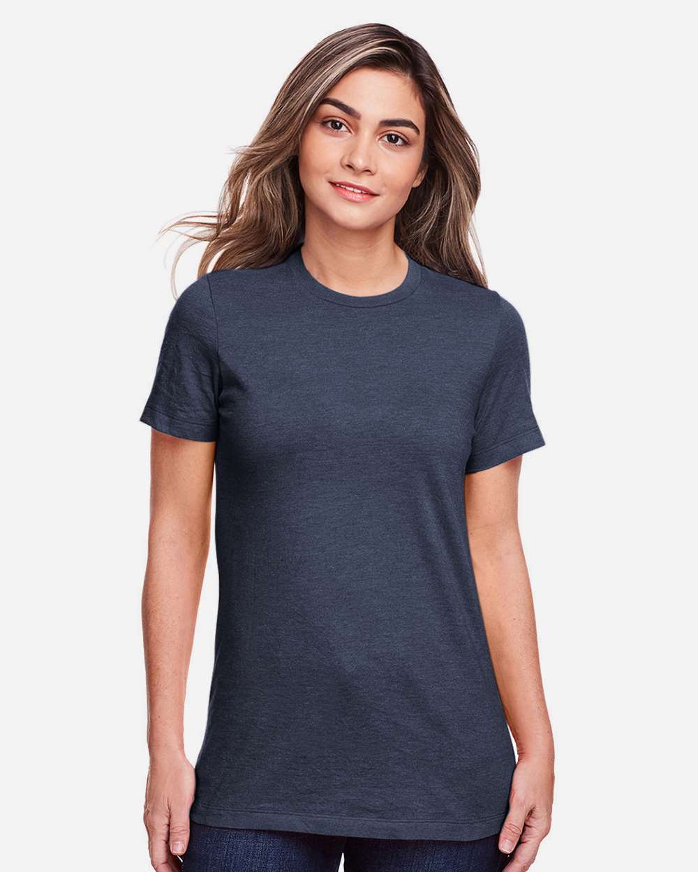 Gildan T-Shirts - Premium S / Navy Mist Gildan 64001LCVC Women's Softstyle® CVC T-Shirt
