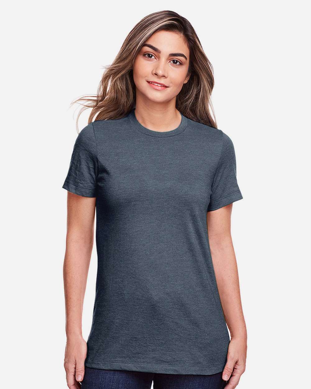 Gildan T-Shirts - Premium S / Steel Blue Gildan 64001LCVC Women's Softstyle® CVC T-Shirt