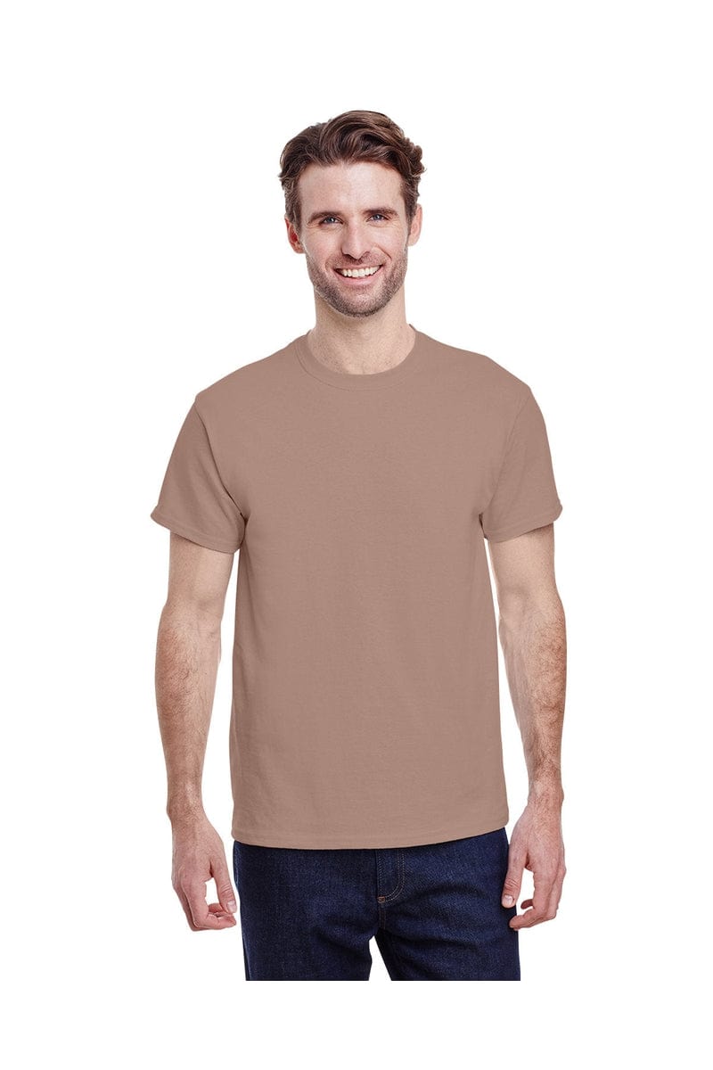 Gildan T-Shirts S / Brown Savana Gildan G500: Adult Heavy Cotton™ 5.3 oz. T-Shirt