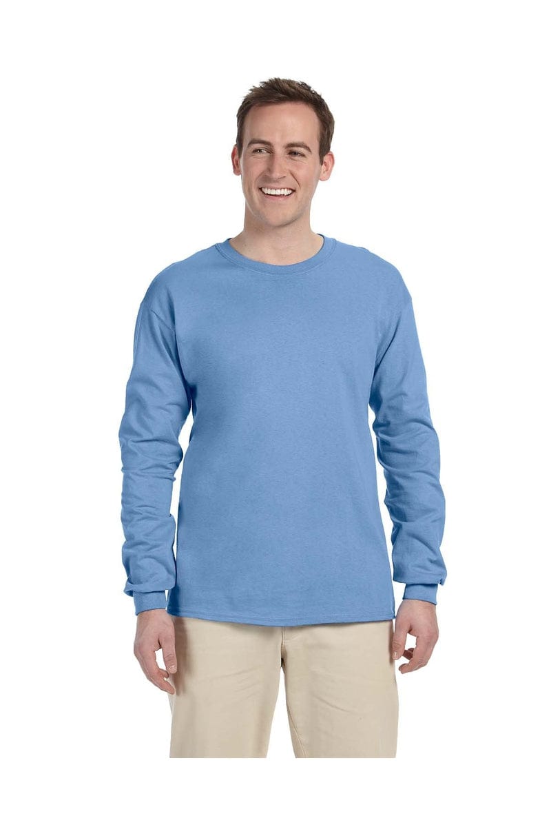 Gildan T-Shirts S / Carolina Blue Gildan G240: Ultra Cotton Long Sleeve