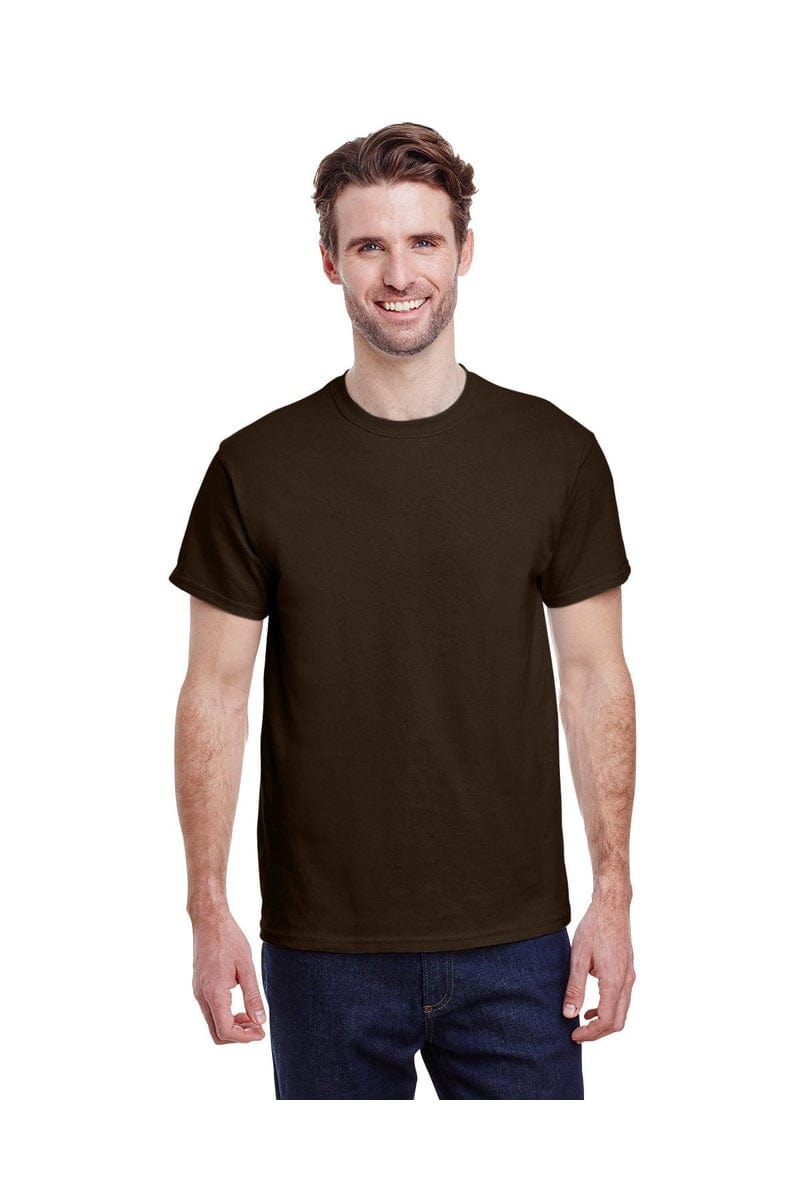 Gildan T-Shirts S / Dark Chocolate Gildan G200: Adult Ultra Cotton® 6 oz. T-Shirt