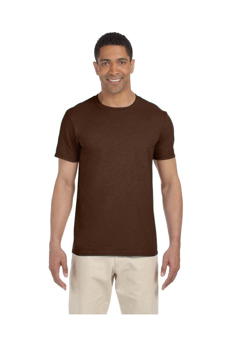 Gildan T-Shirts S / Dark Chocolate Gildan G640: Adult Softstyle® 4.5 oz. T-Shirt