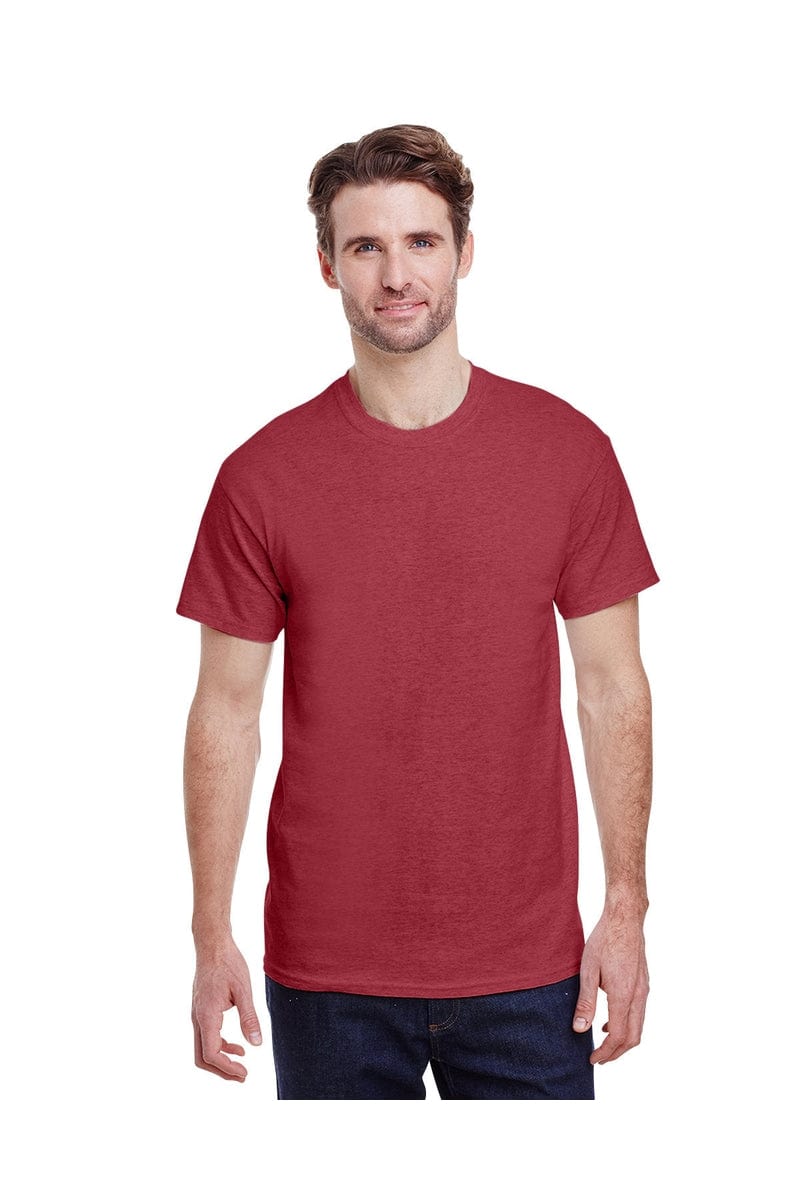 Gildan T-Shirts S / Heather Cardinal Gildan G200: Adult Ultra Cotton® 6 oz. T-Shirt
