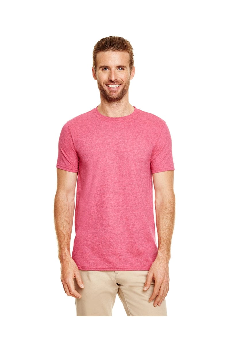Gildan T-Shirts S / Heather Cardinal Gildan G640: Adult Softstyle® 4.5 oz. T-Shirt