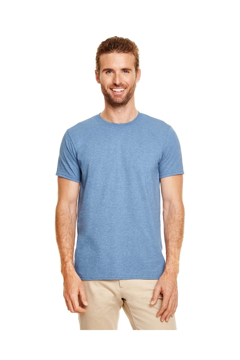 Gildan T-Shirts S / Heather Indigo Gildan G640: Adult Softstyle® 4.5 oz. T-Shirt