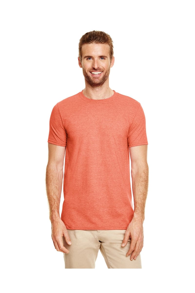Gildan T-Shirts S / Heather Orange Gildan G640: Adult Softstyle® 4.5 oz. T-Shirt