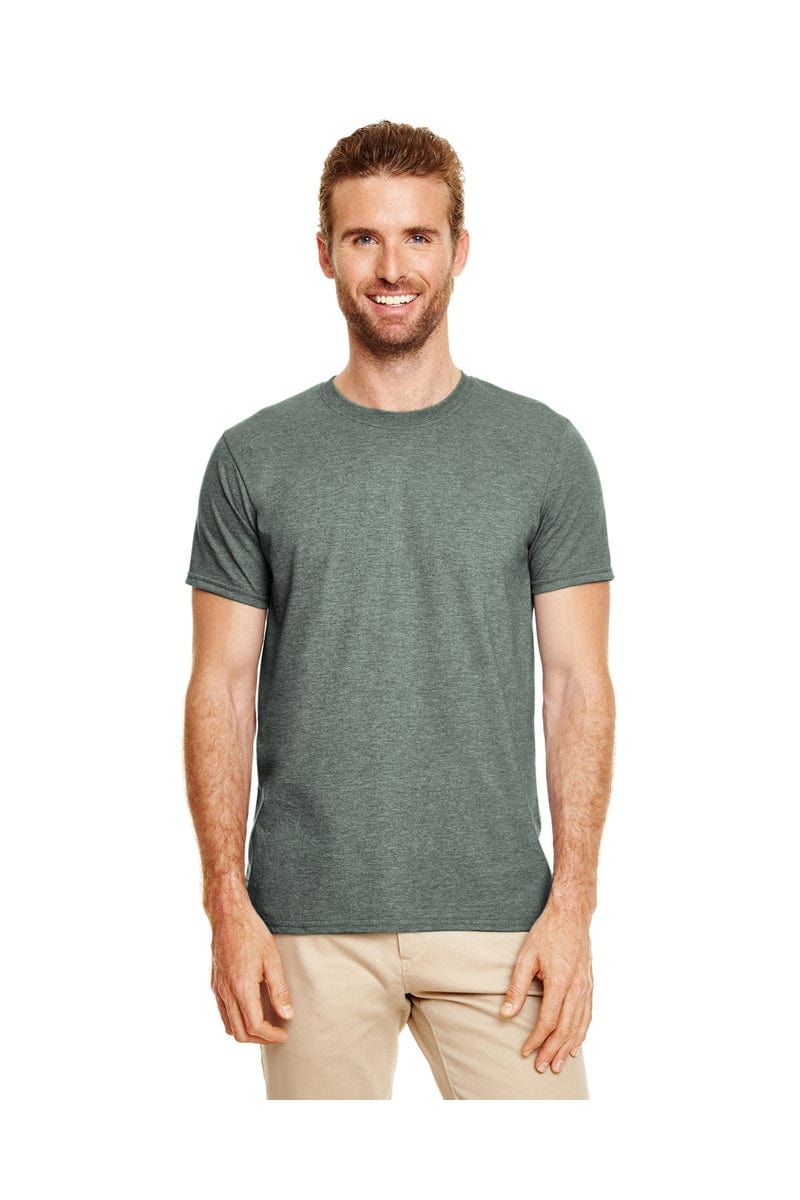 Gildan T-Shirts S / Hth Forest Green Gildan G640: Adult Softstyle® 4.5 oz. T-Shirt