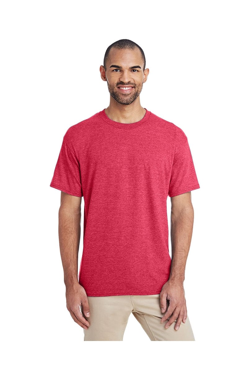 Gildan T-Shirts S / Hth Spt Scrlt Rd Gildan G800: Adult 5.5 oz., 50/50 T-Shirt, Extended Colors