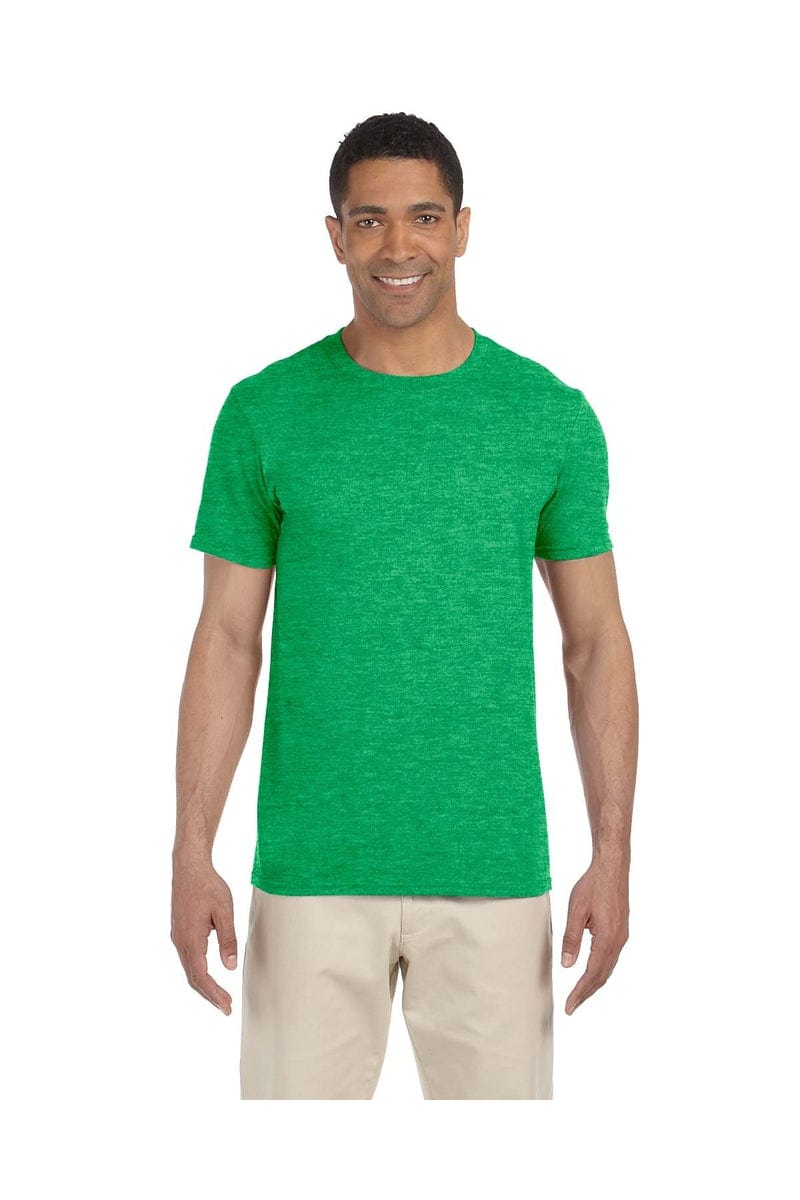 Gildan T-Shirts S / Hthr Irish Green Gildan G640: Adult Softstyle® 4.5 oz. T-Shirt