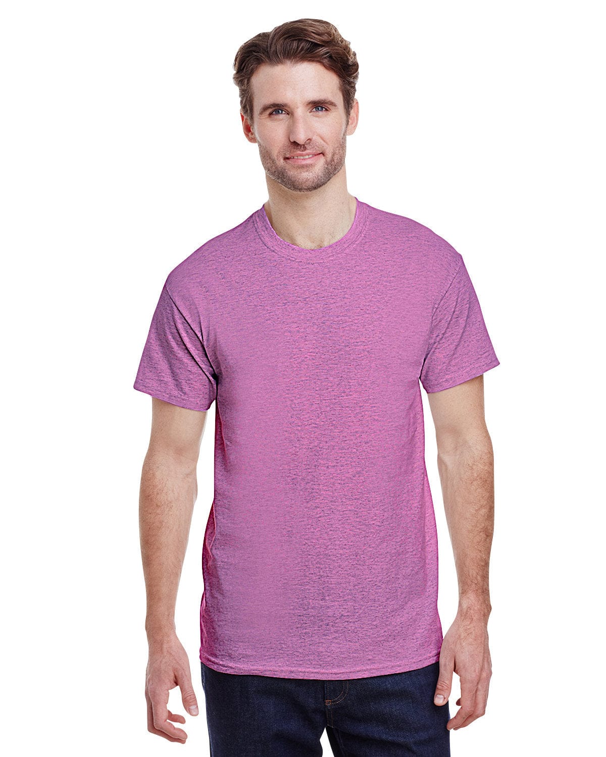 Gildan T-Shirts S / Hthr Rdnt Orchid Gildan G500: Adult Heavy Cotton™ 5.3 oz. T-Shirt