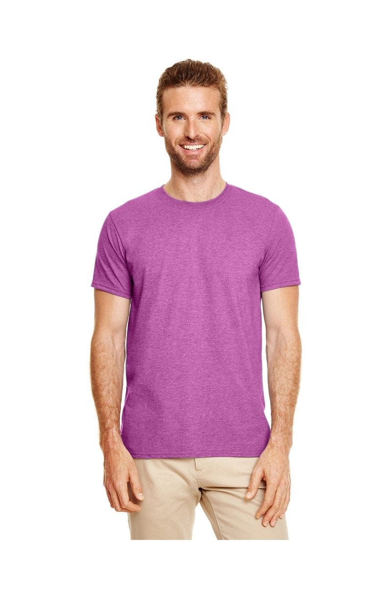 Gildan T-Shirts S / Hthr Rdnt Orchid Gildan G640: Adult Softstyle® 4.5 oz. T-Shirt