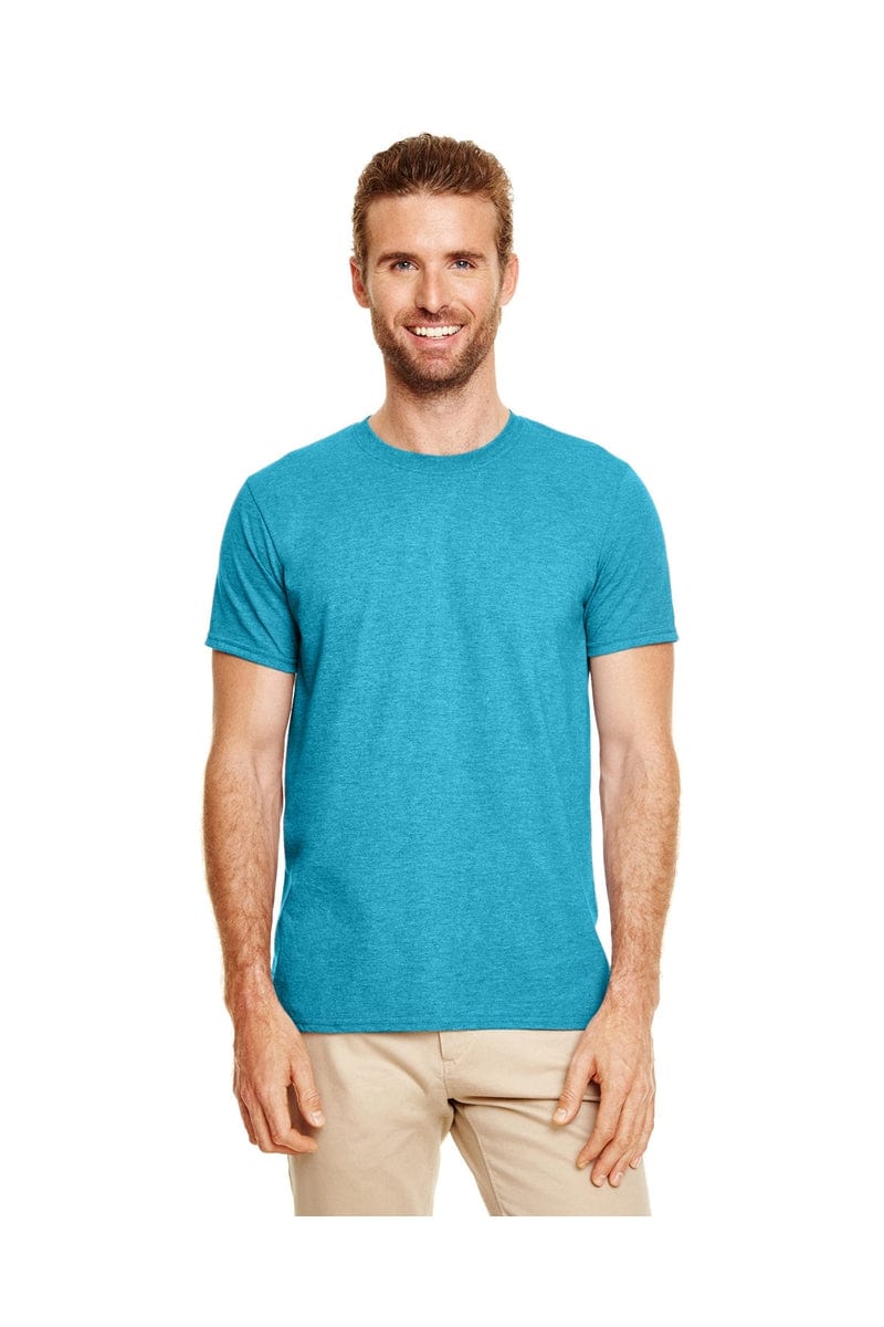Gildan T-Shirts S / Htr Galopgs Blue Gildan G640: Adult Softstyle® 4.5 oz. T-Shirt