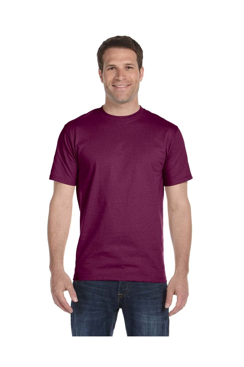 Gildan T-Shirts S / Maroon Gildan G800: Adult 5.5 oz., 50/50 T-Shirt, Traditional Colors