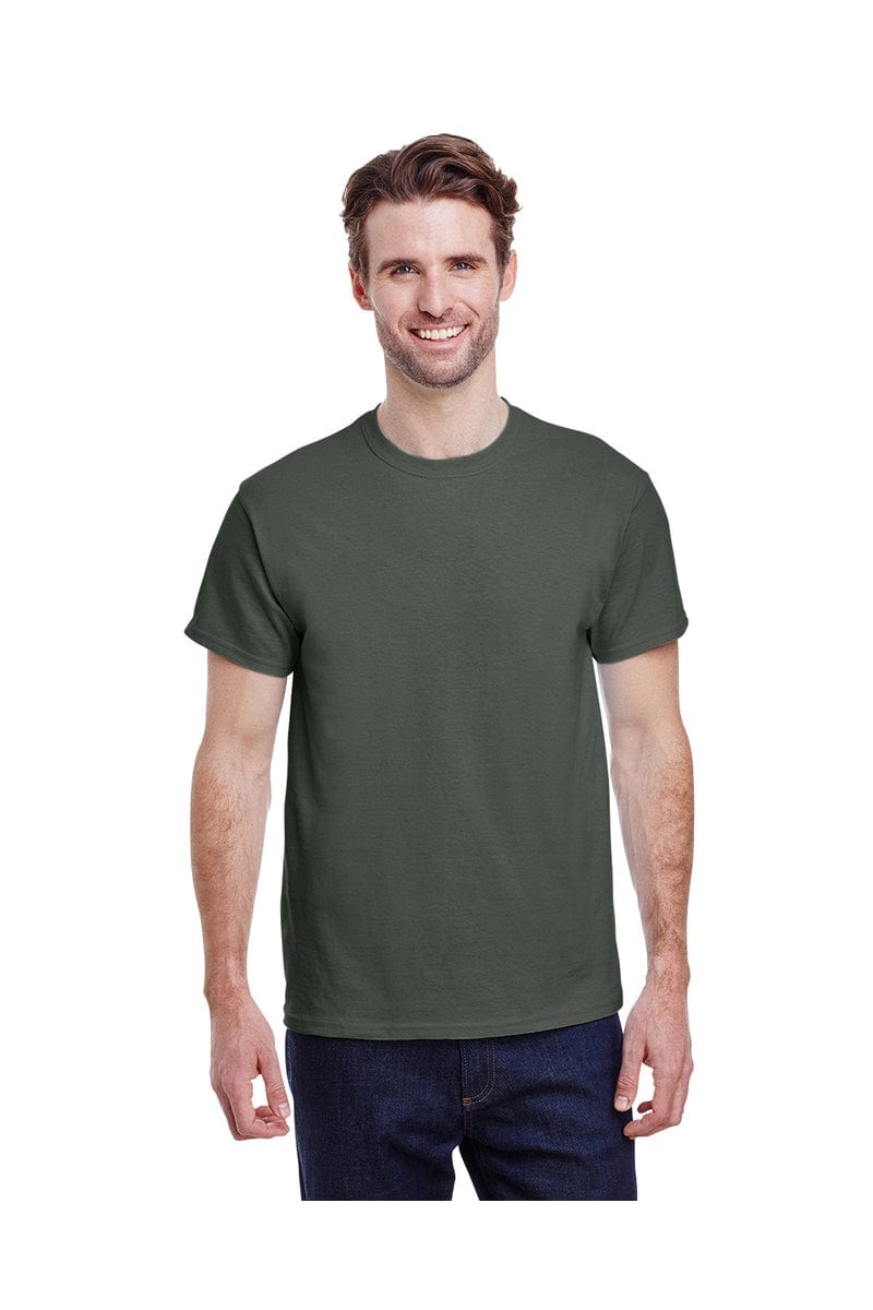 Gildan T-Shirts S / Military Green Gildan G200: Adult Ultra Cotton® 6 oz. T-Shirt