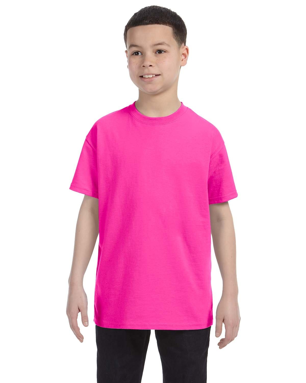 Gildan T-Shirts XS / Azalea Gildan G500B: Youth 5.3 oz. T-Shirt