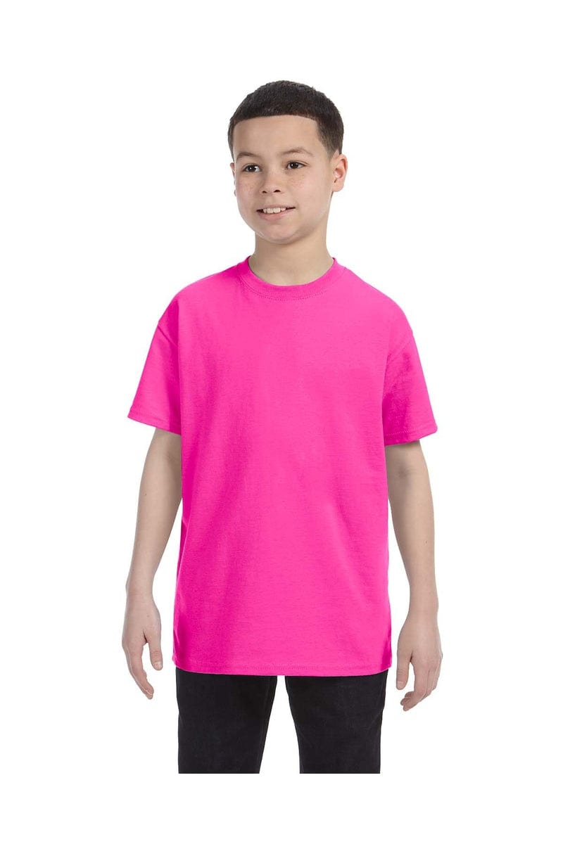 Gildan T-Shirts XS / Azalea Gildan G500B: Youth 5.3 oz. T-Shirt