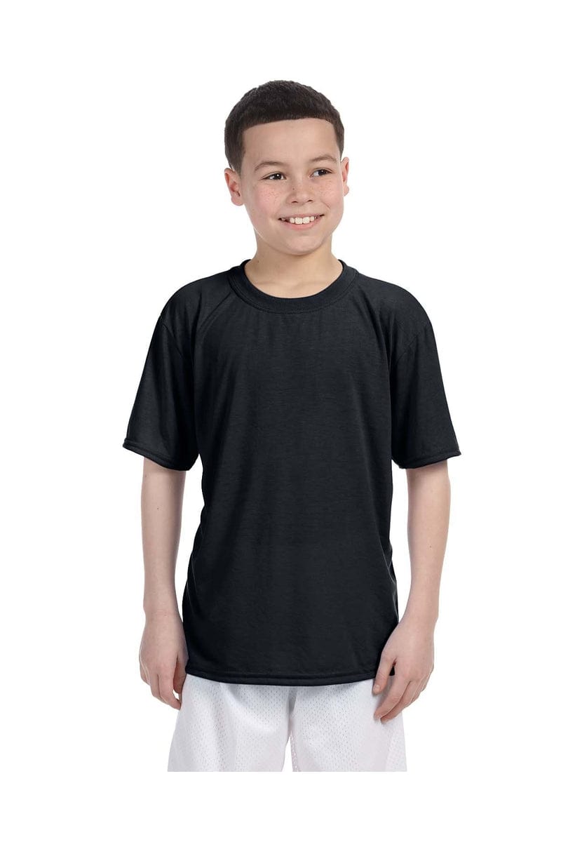 Gildan T-Shirts XS / Black Gildan G420B: Youth Performance T-Shirt