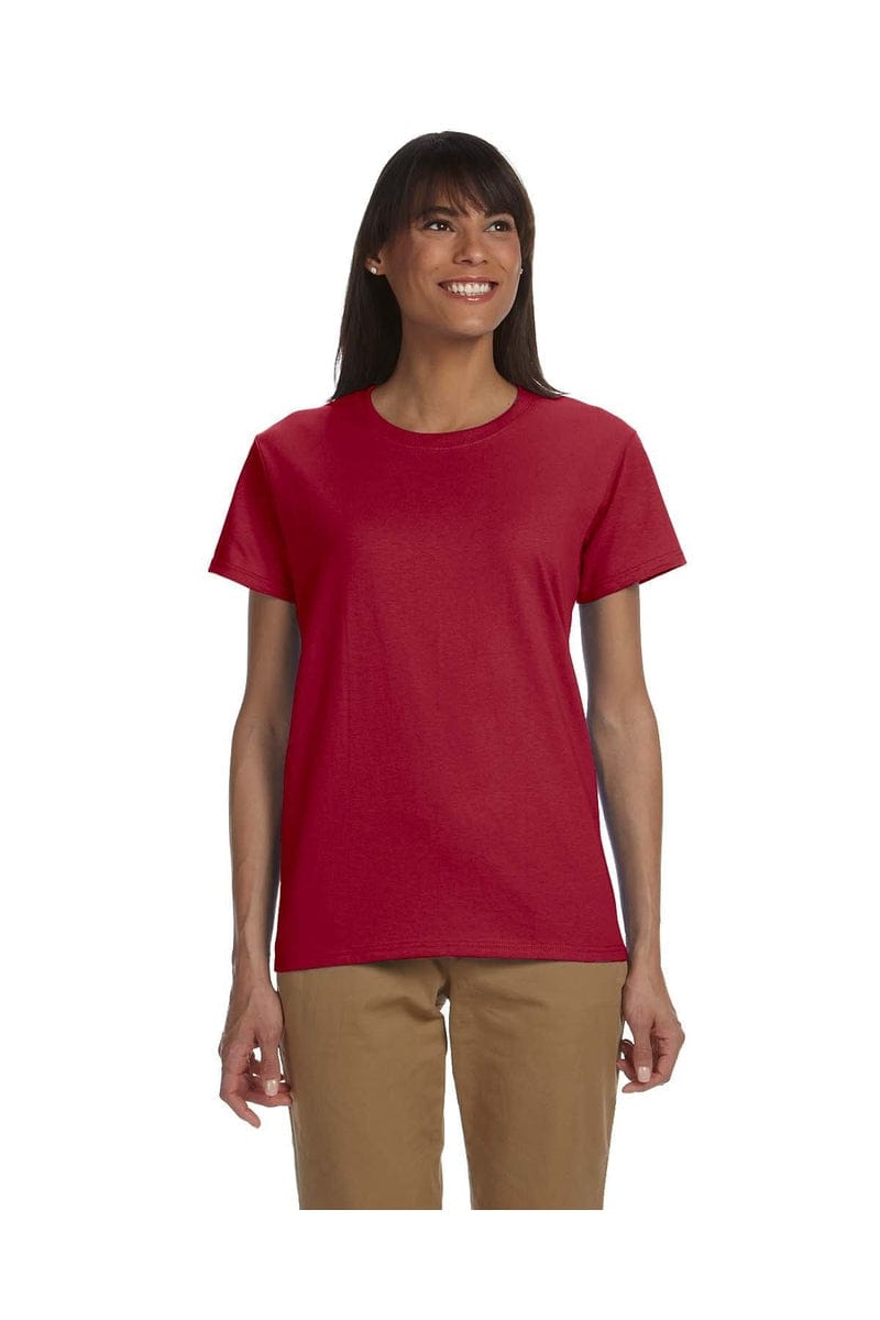 Gildan T-Shirts XS / Cardinal Red Gildan G200L: Ladies' Ultra Cotton® 6 oz. T-Shirt