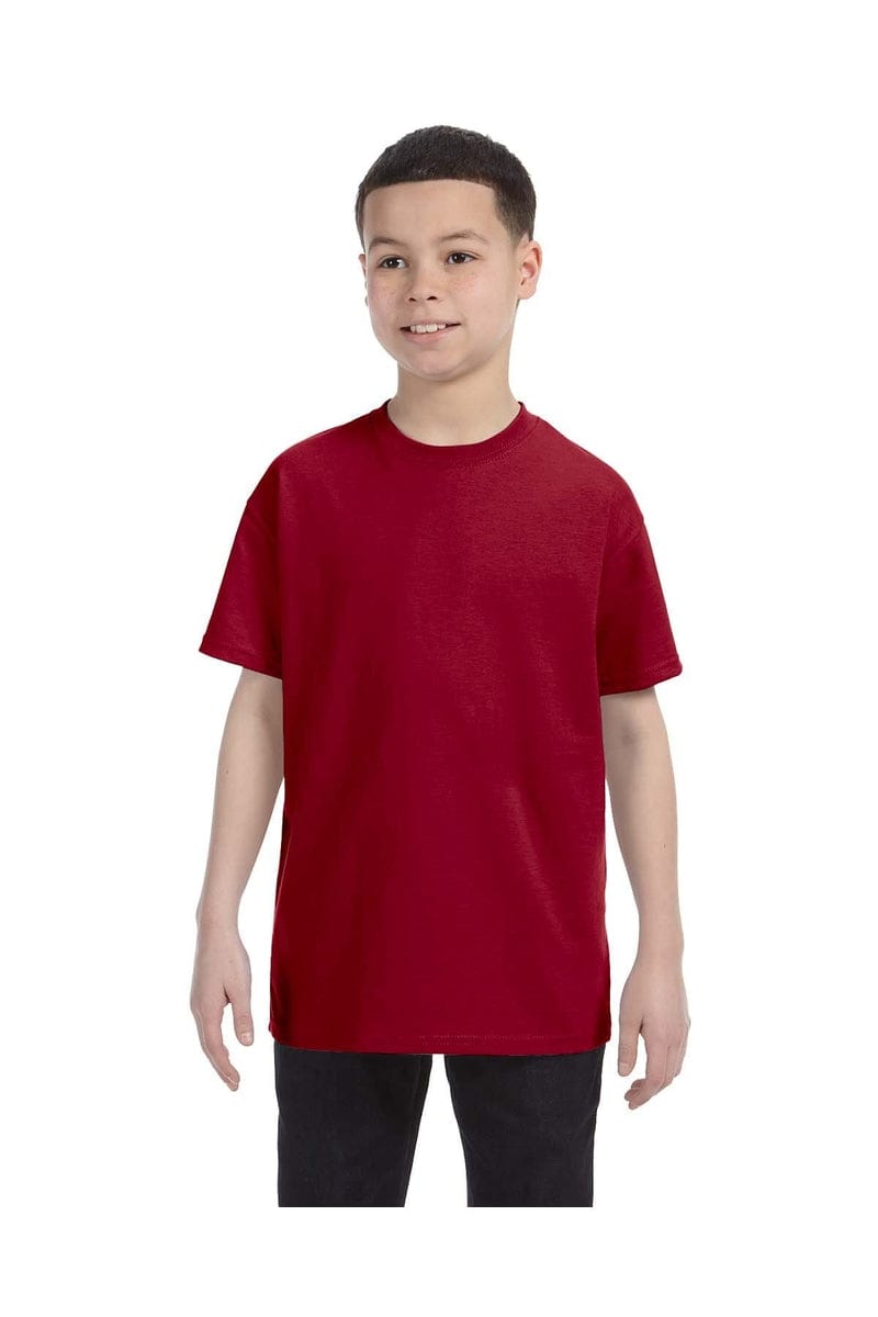 Gildan T-Shirts XS / Cardinal Red Gildan G500B: Youth 5.3 oz. T-Shirt