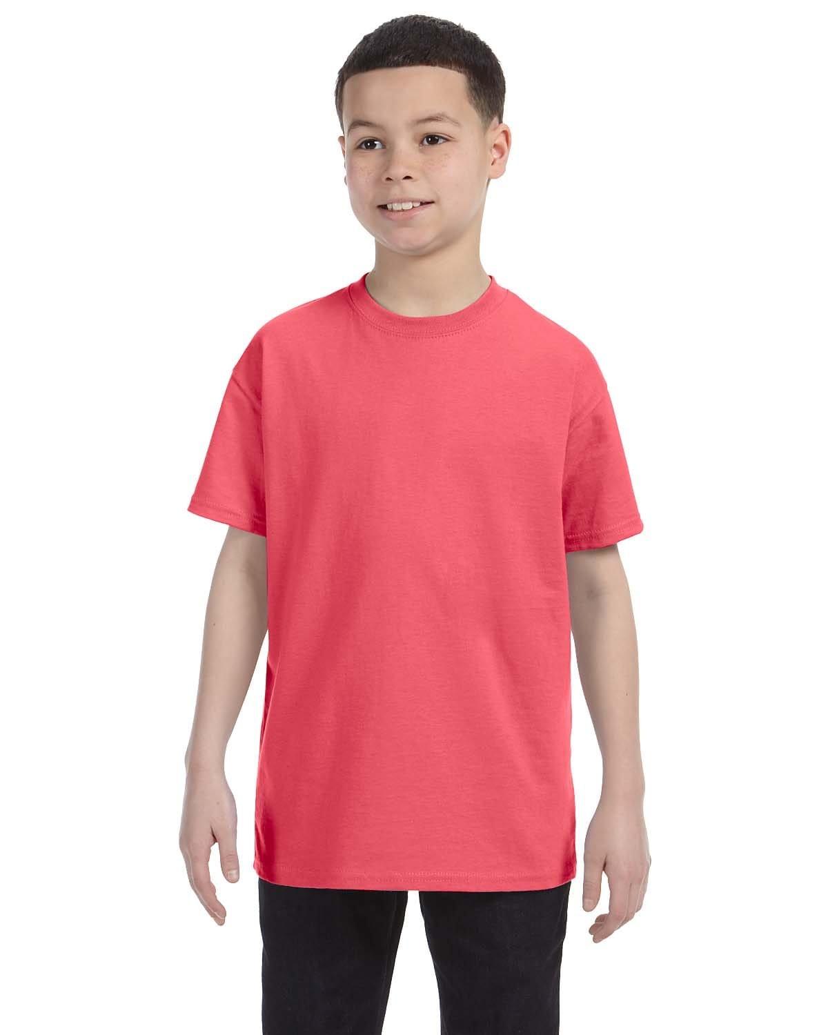 Gildan T-Shirts XS / Coral Silk Gildan G500B: Youth 5.3 oz. T-Shirt