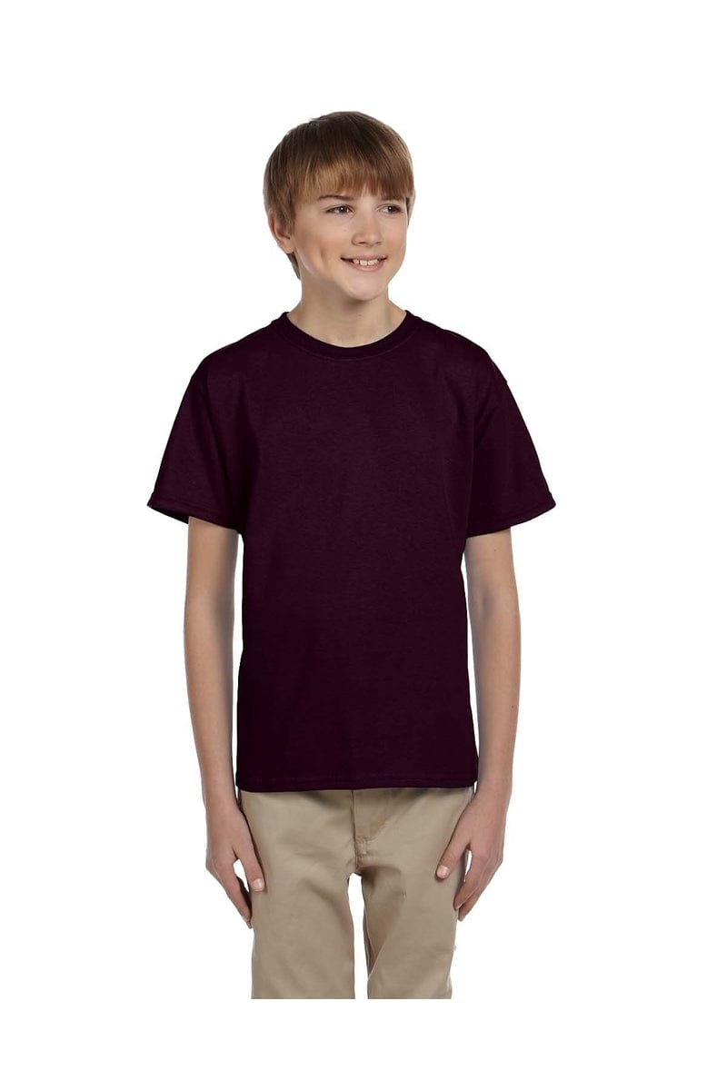 Gildan T-Shirts XS / Dark Chocolate Gildan G200B: Youth Ultra Cotton® 6 oz. T-Shirt