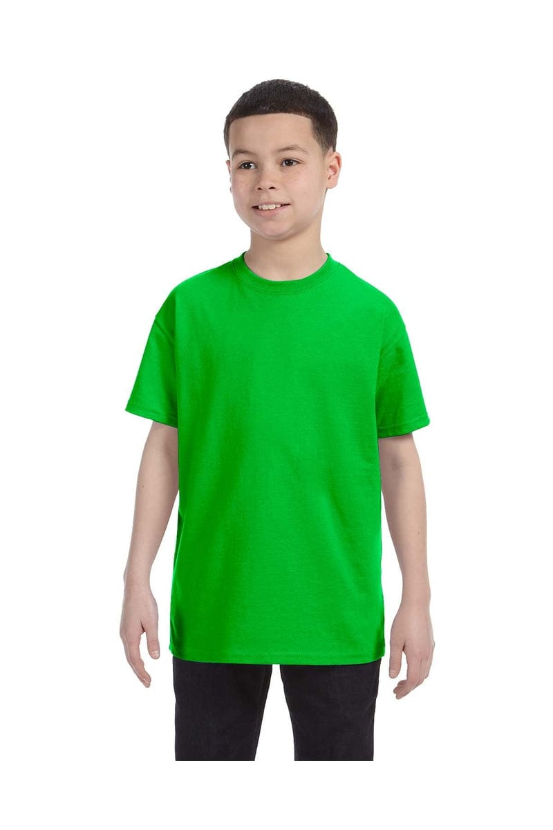 Gildan T-Shirts XS / Electric Green Gildan G500B: Youth 5.3 oz. T-Shirt