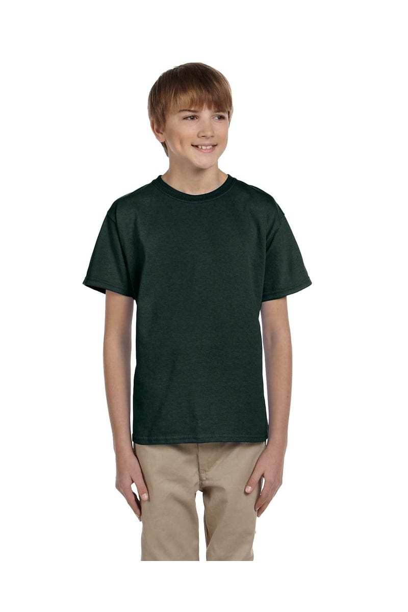 Gildan T-Shirts XS / Forest Green Gildan G200B: Youth Ultra Cotton® 6 oz. T-Shirt