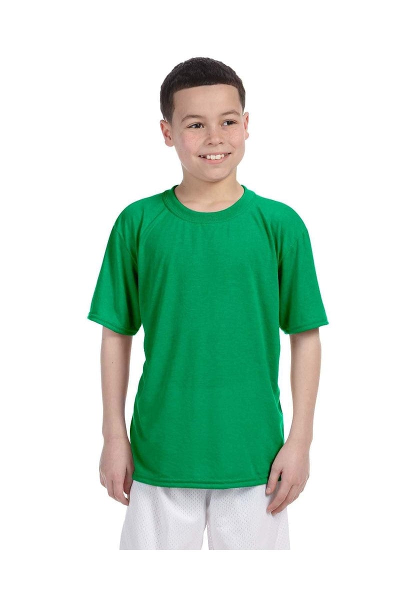 Gildan T-Shirts XS / Irish Green Gildan G420B: Youth Performance T-Shirt
