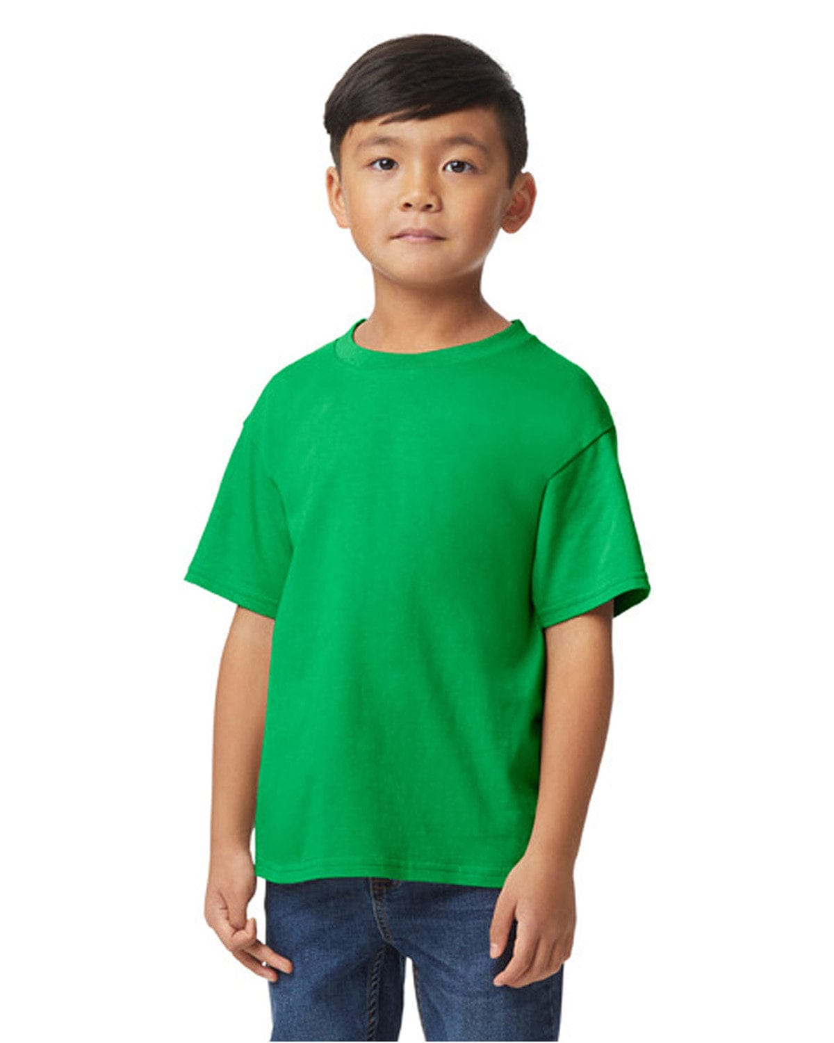 Gildan T-Shirts XS / Irish Green Gildan G650B: Youth Softstyle Midweight T-Shirt