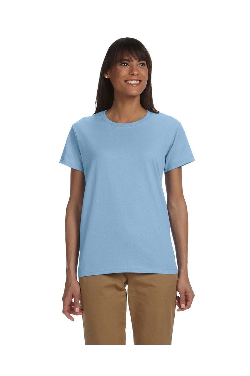 Gildan T-Shirts XS / Light Blue Gildan G200L: Ladies' Ultra Cotton® 6 oz. T-Shirt