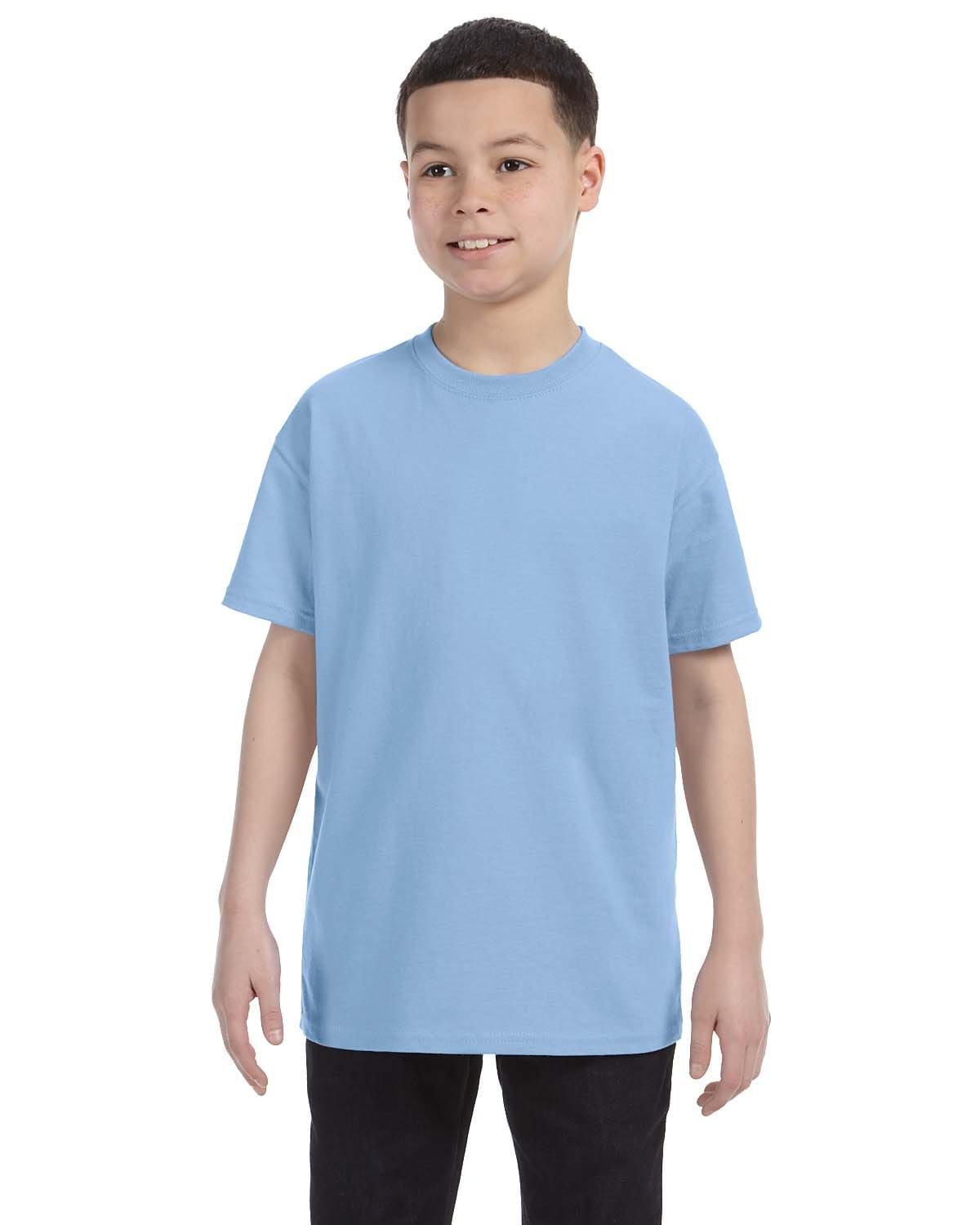 Gildan T-Shirts XS / Light Blue Gildan G500B: Youth 5.3 oz. T-Shirt