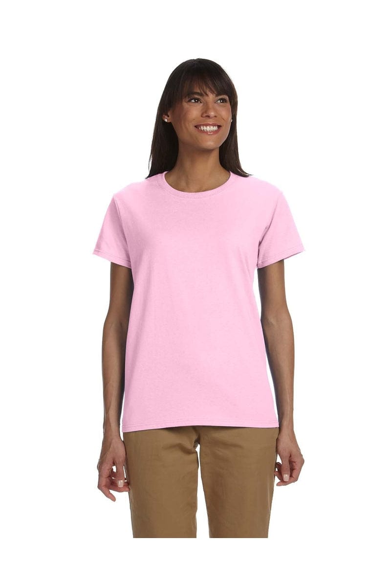 Gildan T-Shirts XS / Light Pink Gildan G200L: Ladies' Ultra Cotton® 6 oz. T-Shirt