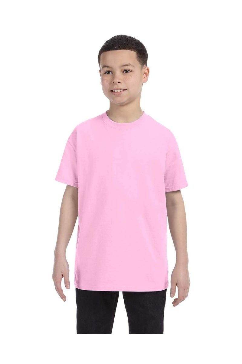 Gildan T-Shirts XS / Light Pink Gildan G500B: Youth 5.3 oz. T-Shirt