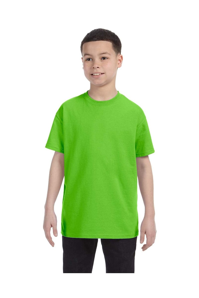 Gildan T-Shirts XS / Lime Gildan G500B: Youth 5.3 oz. T-Shirt