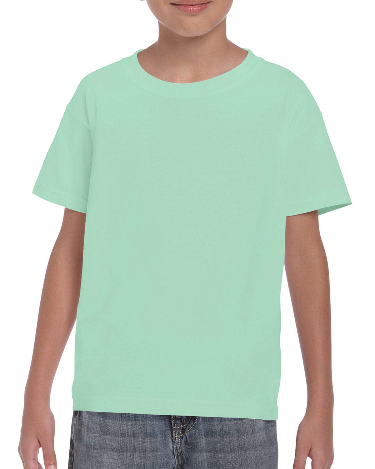 Gildan T-Shirts XS / Mint Green Gildan G500B: Youth 5.3 oz. T-Shirt