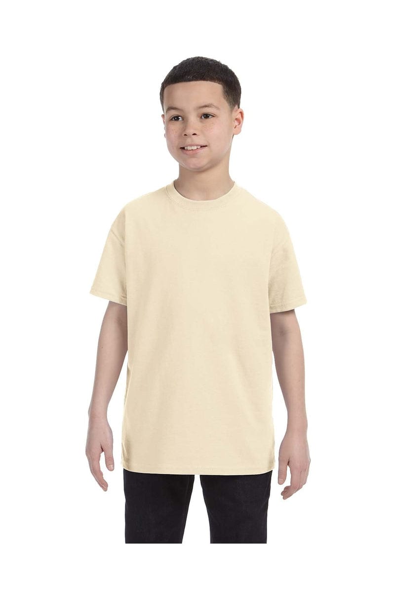 Gildan T-Shirts XS / Natural Gildan G500B: Youth 5.3 oz. T-Shirt